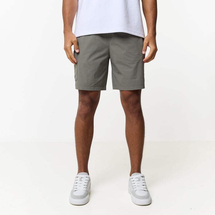 Double Pocket Tech Short | Olive