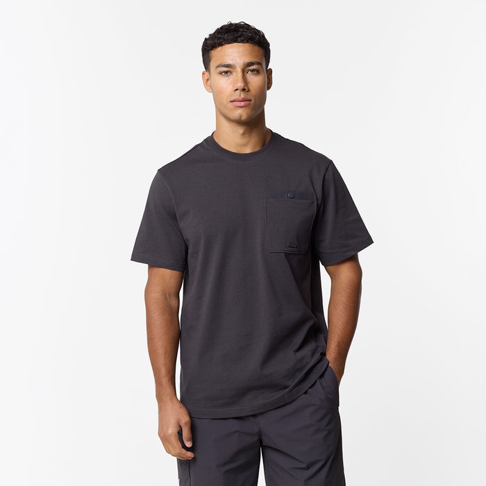 Double Pocket Tech T-Shirt | Charcoal