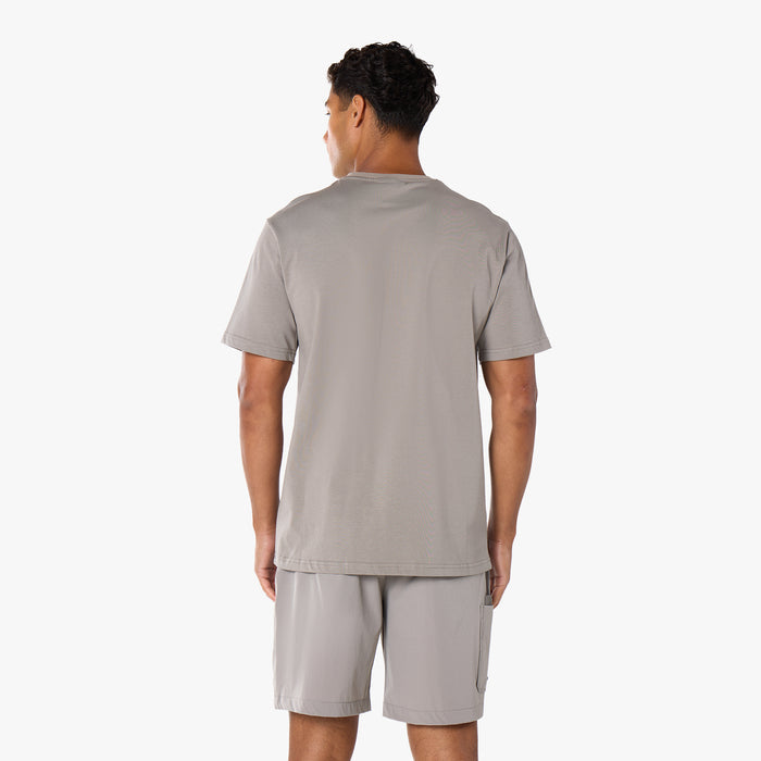 Double Pocket Tech T-Shirt |  Stone