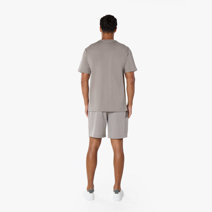 Double Pocket Tech T-Shirt |  Stone