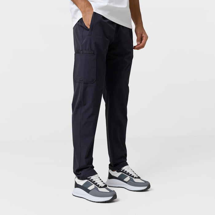 Double Pocket Tech Trouser | Black