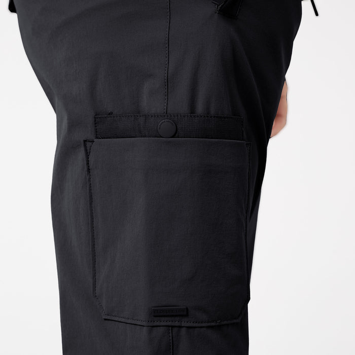 Double Pocket Tech Trouser | Black