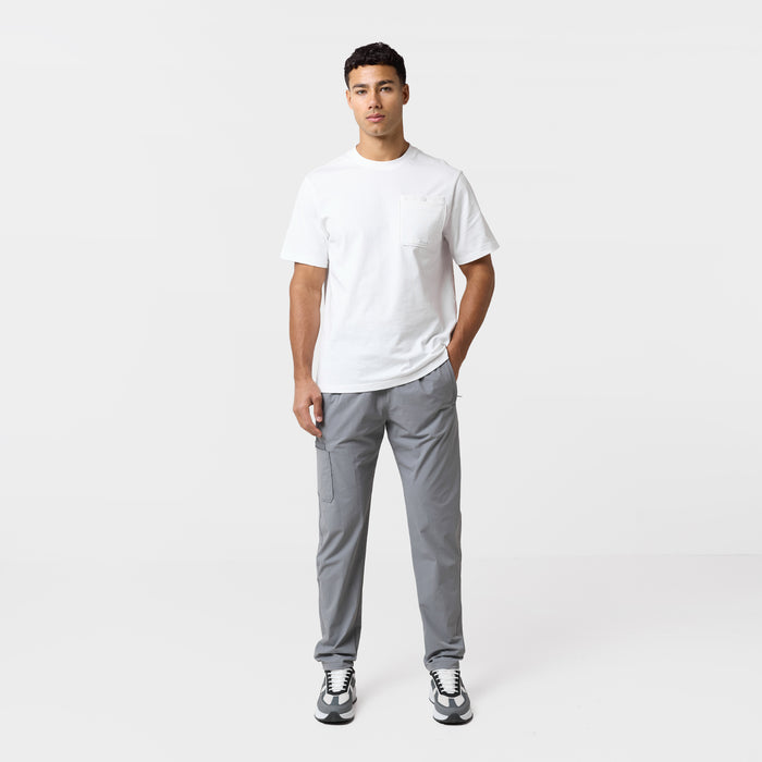 Double Pocket Tech Trouser | Mid Grey