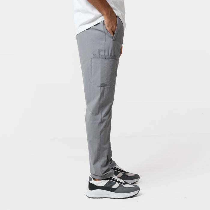Double Pocket Tech Trouser | Mid Grey
