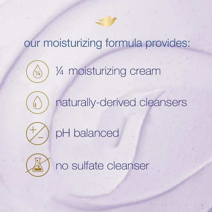 Dove Exfoliating Body Polish with Crushed Lavender and Coconut Milk - 298g