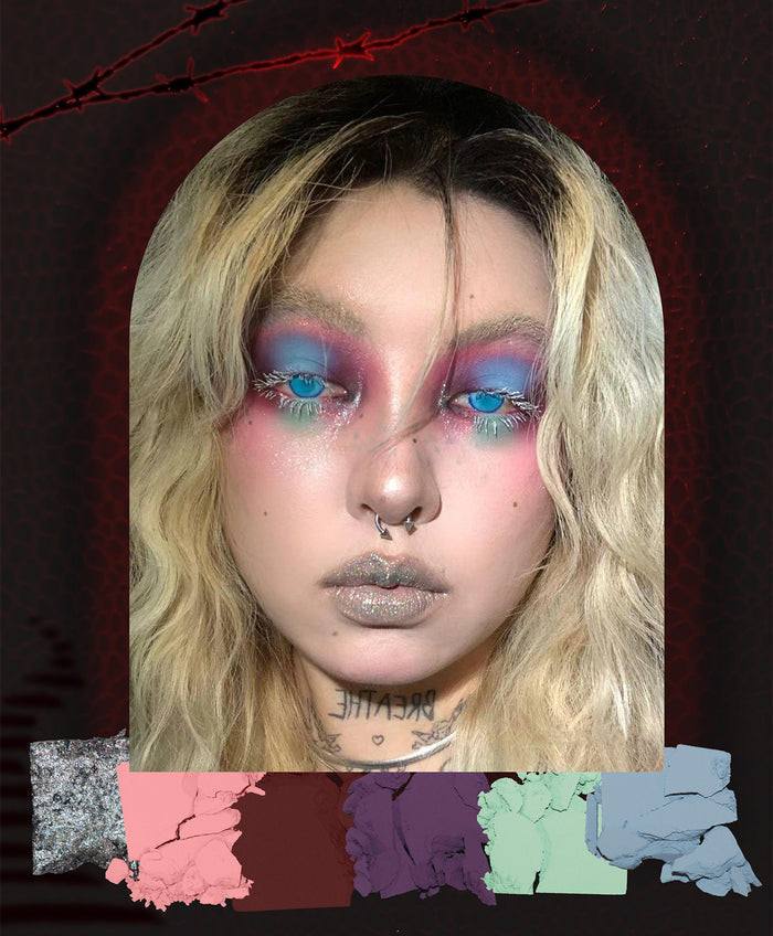 DRAMO Chameleon Eyeshadow Palette 1408 Weird Nightmare T4117