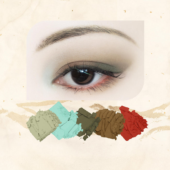 DRAMO Moon Season Eyeshadow Palette 009 Tea Dye T4139