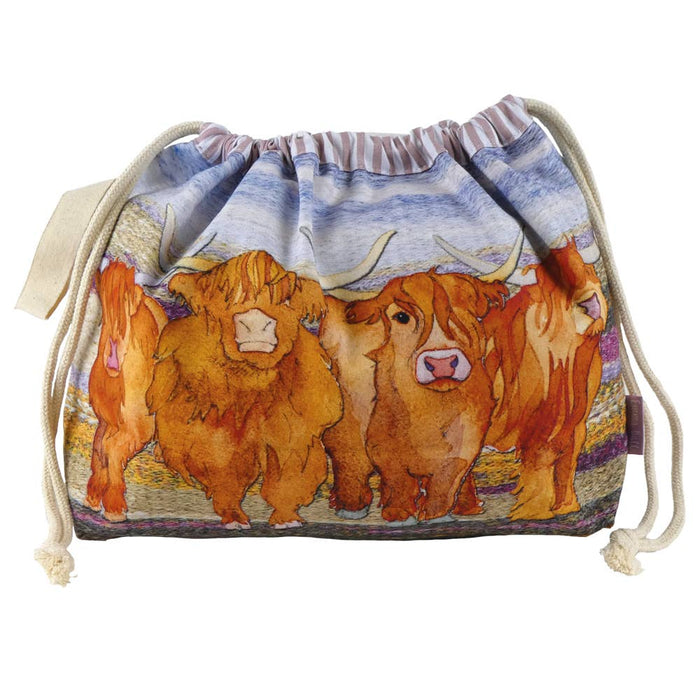 Drawstring Bag by Emma Ball