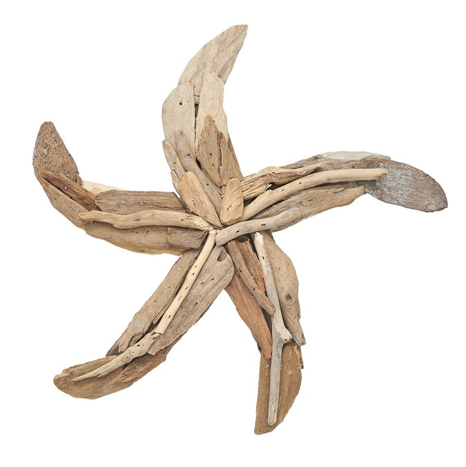 Driftwood Starfish Wall Decor