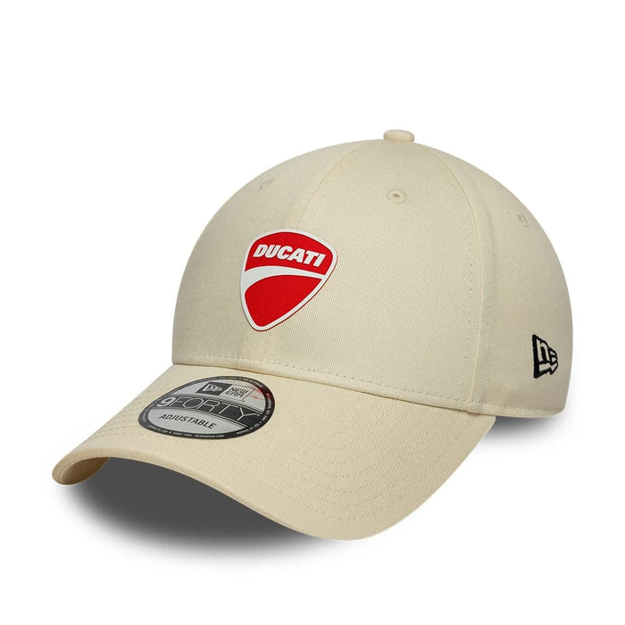 Pictured is this Ducati Motor Core 9FORTY cap in cream. 1