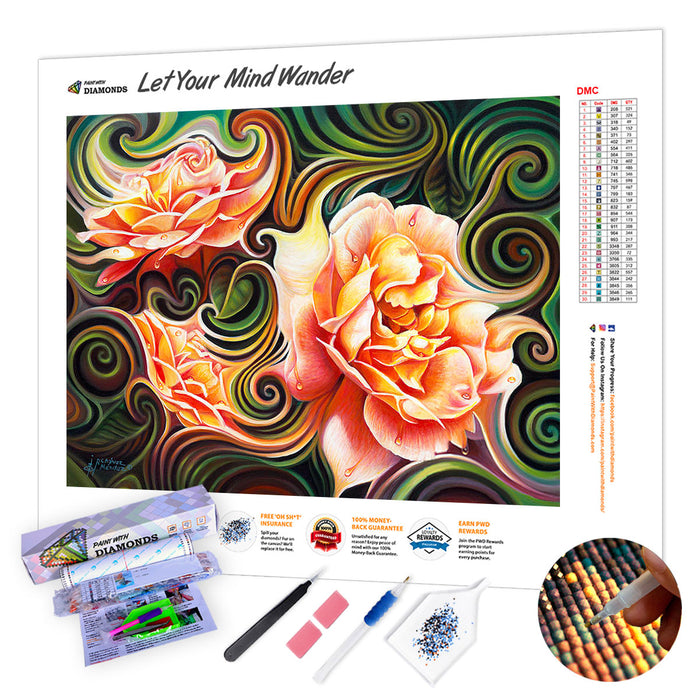 Dynamic Floral Fantasy