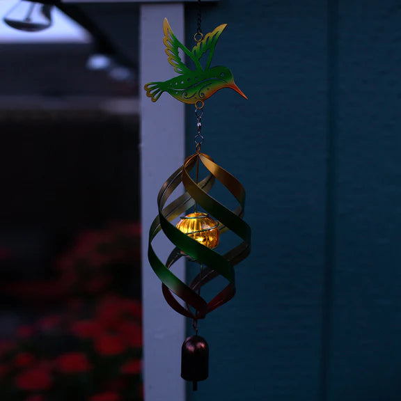 Echo Valley Hummingbird Windweaver Solar Spinner