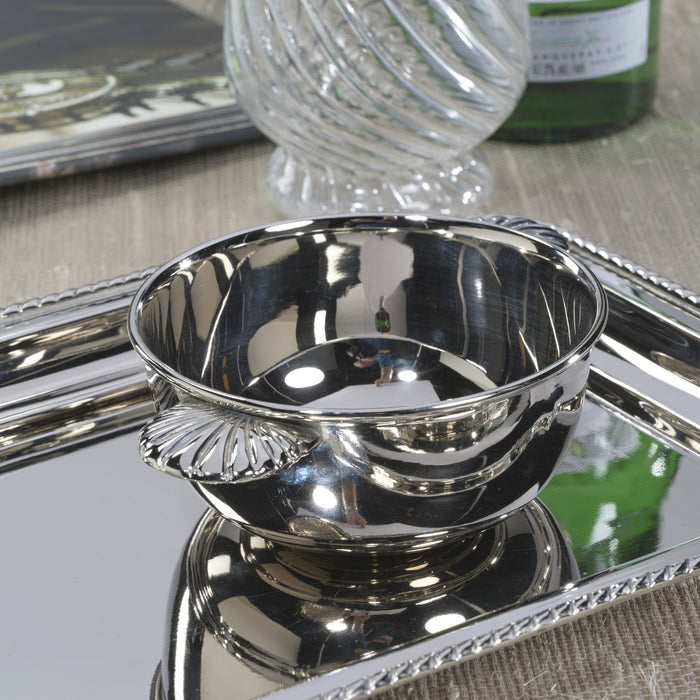 Eden Roc Condiment Bowl - Polished Nickel - Bowls by Carlyle Avenue