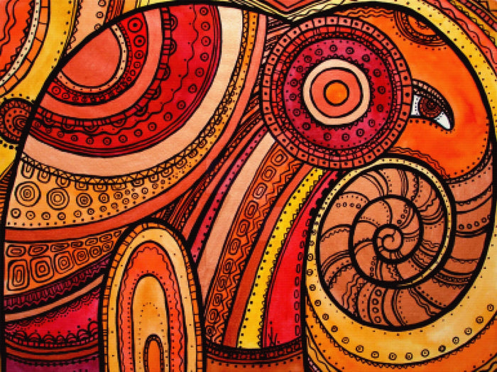 Elephant Mandala Pattern