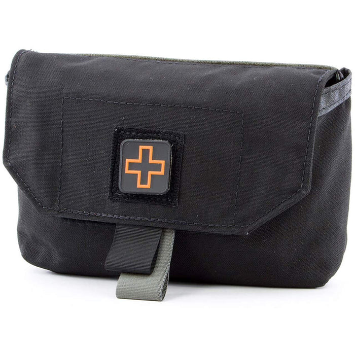 Eleven 10 CAB Med Pouch, Black front view.
