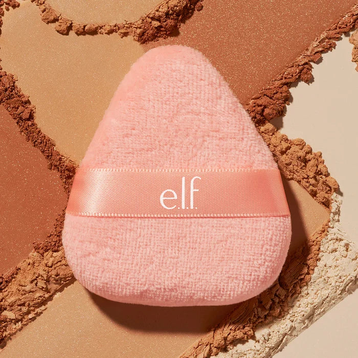 ELF Halo Glow Powder Makeup Puff 1Pcs إسفنجة تثبيت البودرة من ايلف