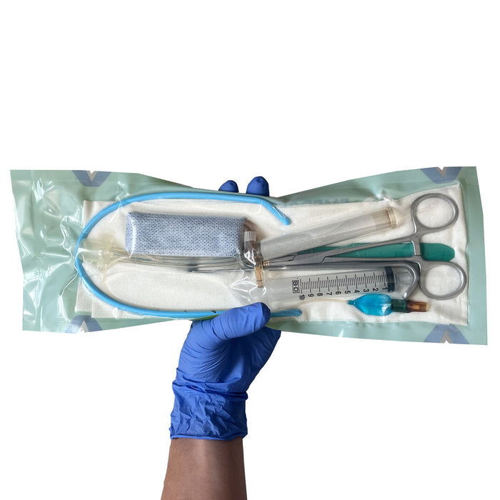 Emergency Cricothyrotomy Kit, in hand (back)