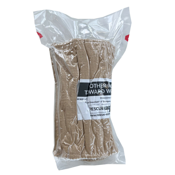 6" Rescue Essentials Emergency Trauma Dressing