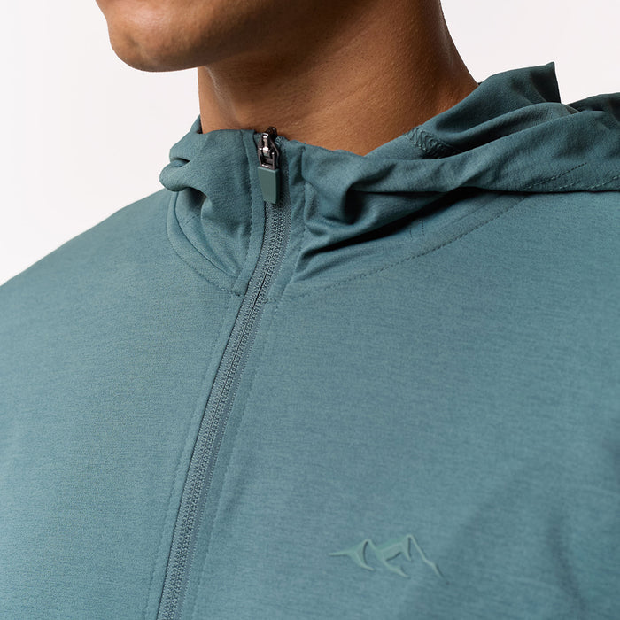 Endurance FZ Hoodie | Teal