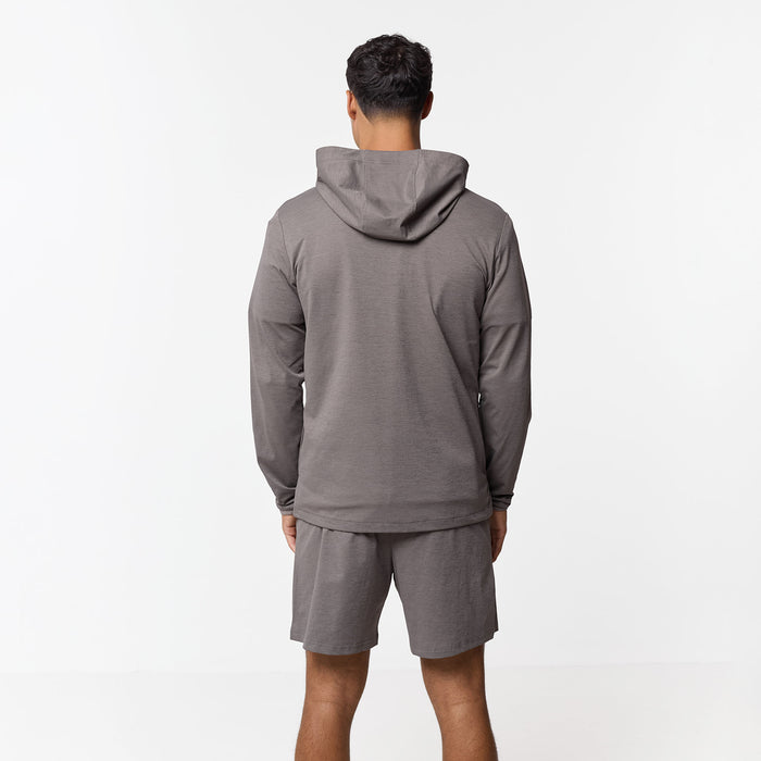 Endurance FZ Hoodie | Washed Brown