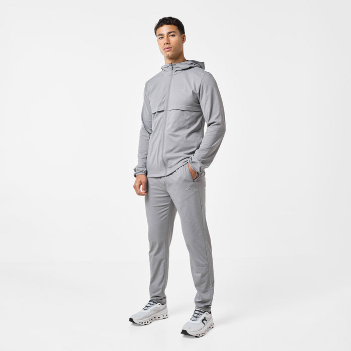 Men's  Grey Endurance Tracksuit  Closure London  Front View