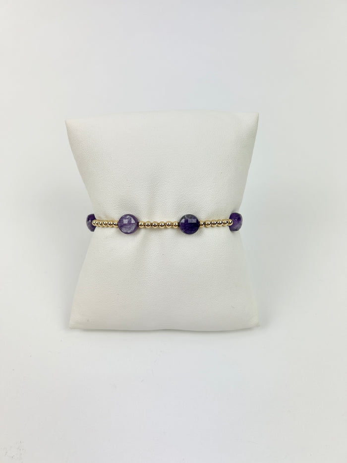 Enewton Admire 3mm Bracelet - Multiple Colors Bracelets in Amethyst at Wrapsody