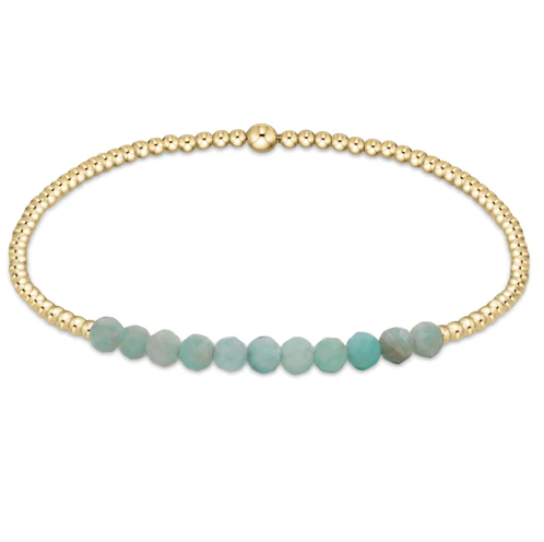 Enewton Bliss 2mm Bracelet - Multiple Colors Bracelets in Amazonite at Wrapsody
