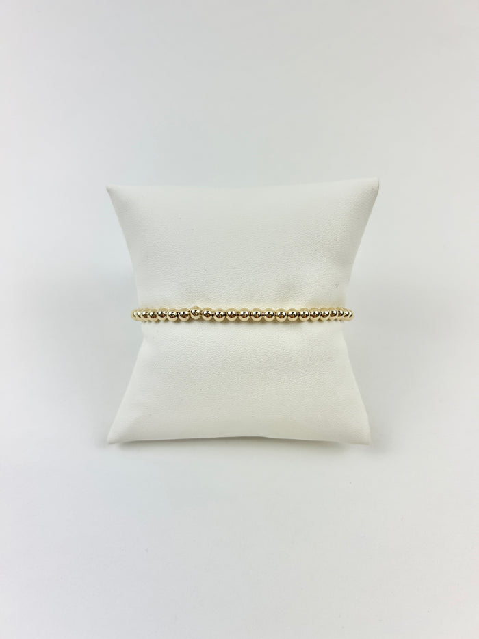 Enewton Classic Gold 4mm Bead Bracelet Bracelets in at Wrapsody
