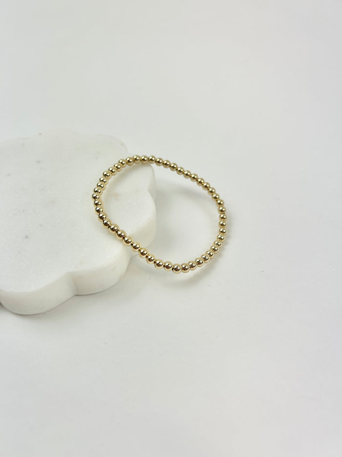 Enewton Classic Gold 4mm Bead Bracelet Bracelets in at Wrapsody