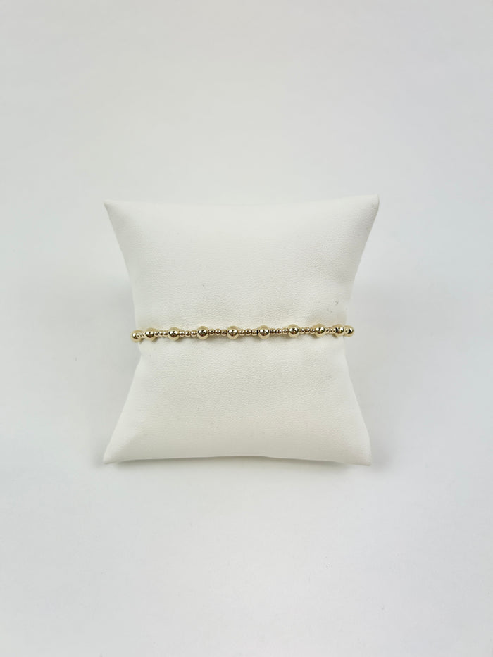 Enewton Classic Sincerity 4mm Gold Bracelet Bracelets in at Wrapsody