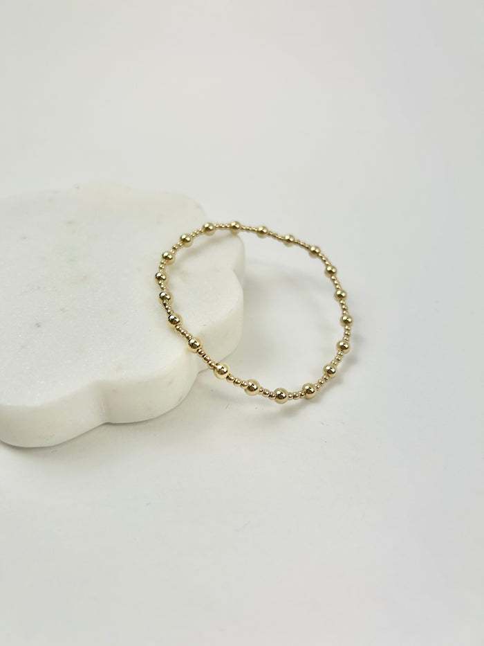 Enewton Classic Sincerity 4mm Gold Bracelet Bracelets in at Wrapsody