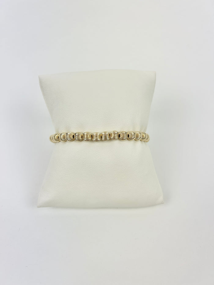 Enewton Dignity 6mm Gold Bracelet Bracelets in  at Wrapsody