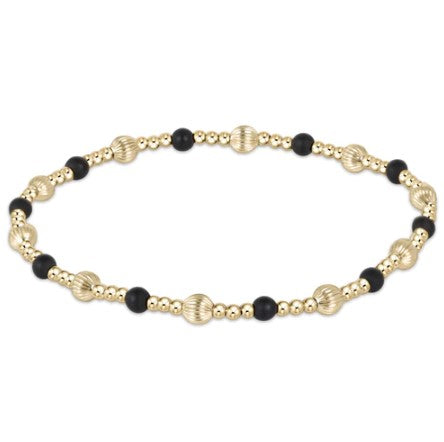 Enewton Dignity Sincerity 4mm Bracelet - Multiple Colors Bracelets in Matte Onyx at Wrapsody