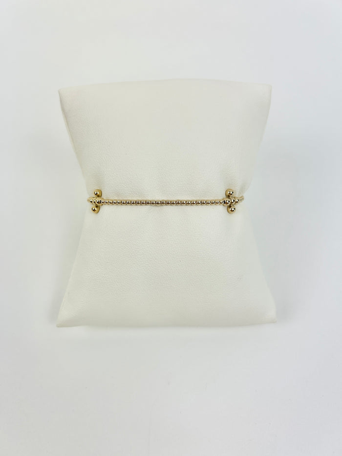 Enewton Signature 2mm Bracelet with 3mm Beaded Cross Bracelets in  at Wrapsody