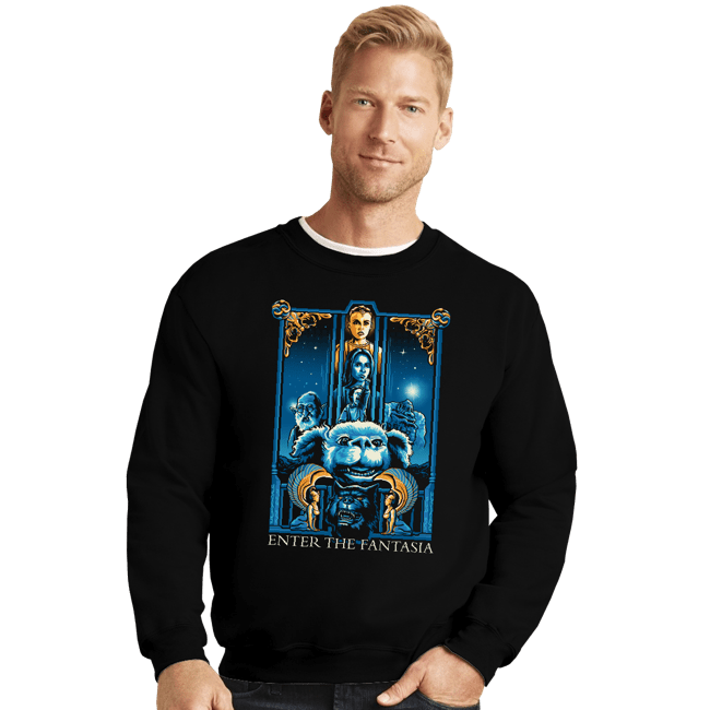 Crewneck Sweater, Unisex / Small / Black