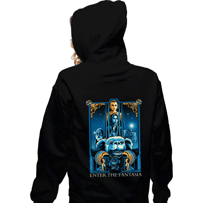 Zippered Hoodies, Unisex / Small / Black