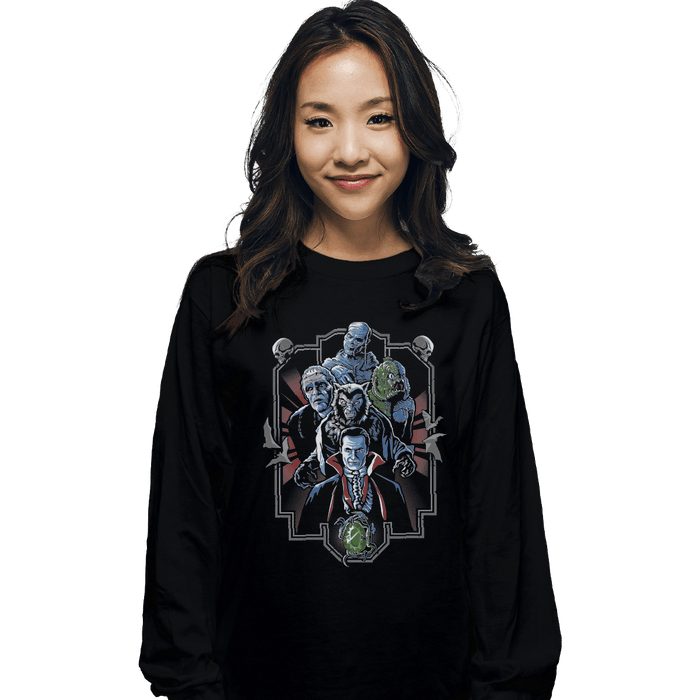 Long Sleeve Shirts, Unisex / Small / Black