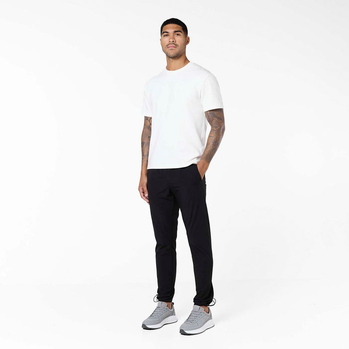 Essential Open Hem Tech Pant | Black