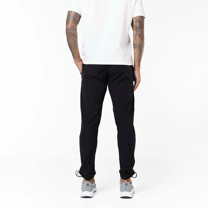 Essential Open Hem Tech Pant | Black