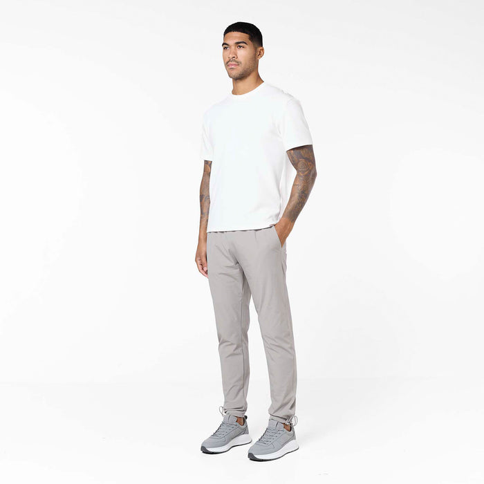 Essential Open Hem Tech Pant | Stone