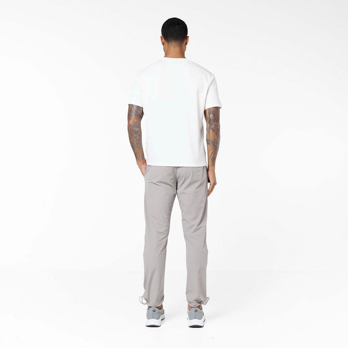 Essential Open Hem Tech Pant | Stone