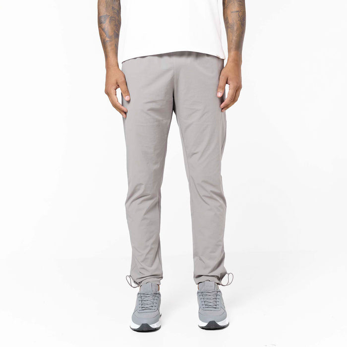 Essential Open Hem Tech Pant | Stone