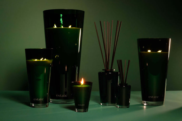 Estate Candle Candle Collection - Green, Cypress - Candles by Carlyle Avenue