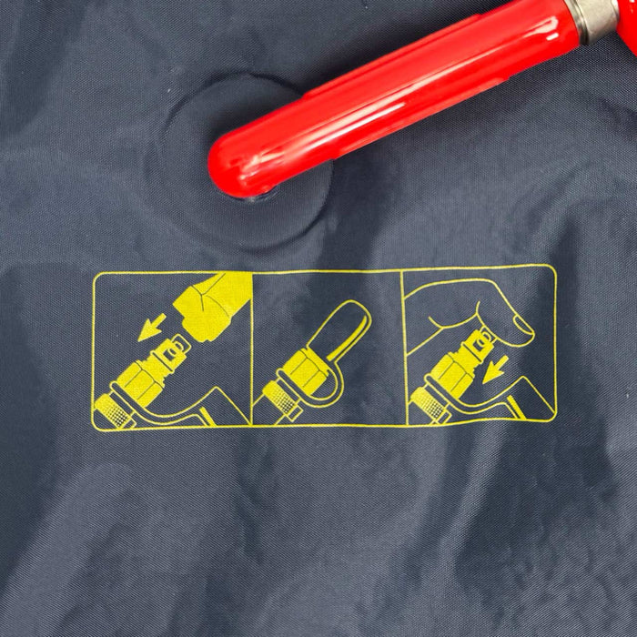 EVAC-U-SPLINT® Extremity Splint, release valve
