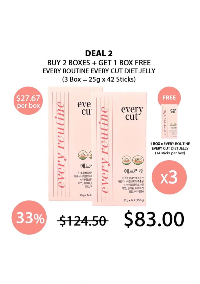 (BUY 2+1 FREE) EVERY ROUTINE EVERY CUT DIET JELLY
