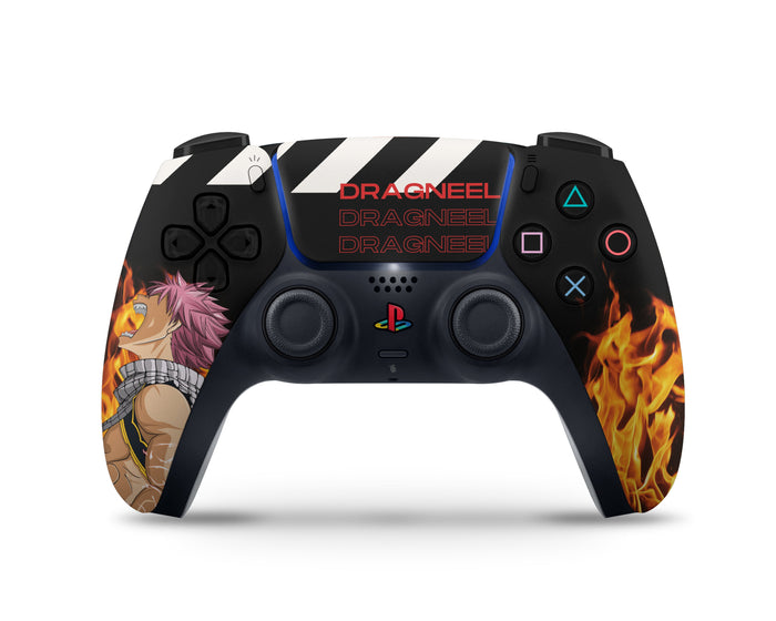 Fairy Tail Natsu Dragneel PS5 Controller Skin