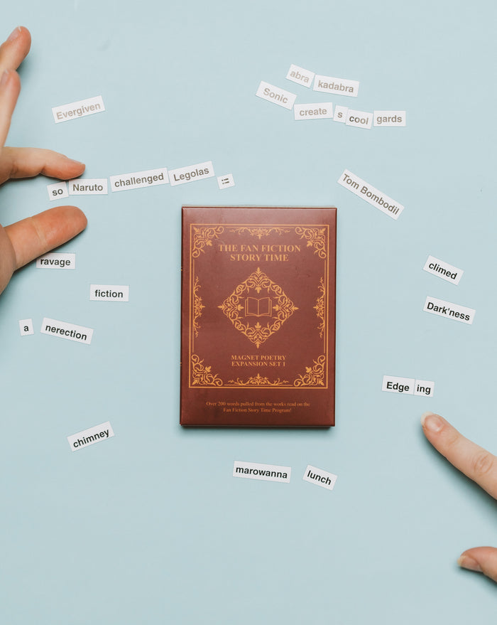 Fan Fiction Story Time - Magnet Poetry Expansion Set 1