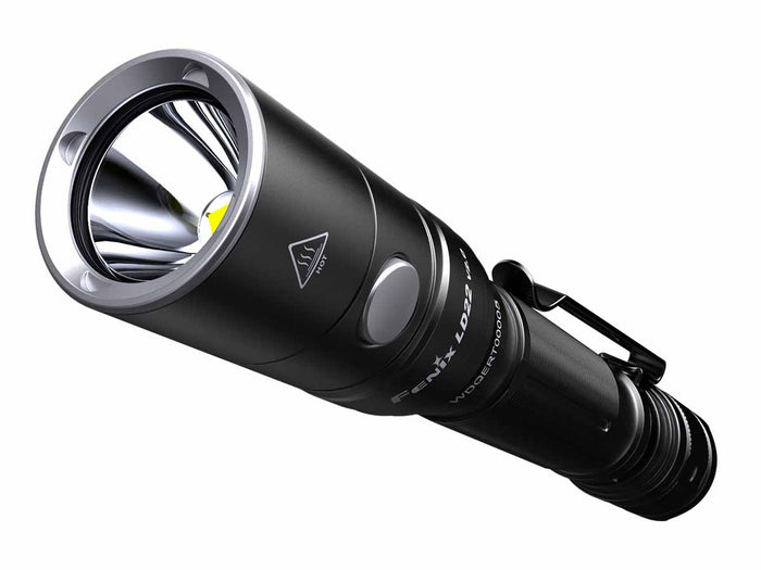 Fenix LD22 V2.0 Flashlight, Angled top view
