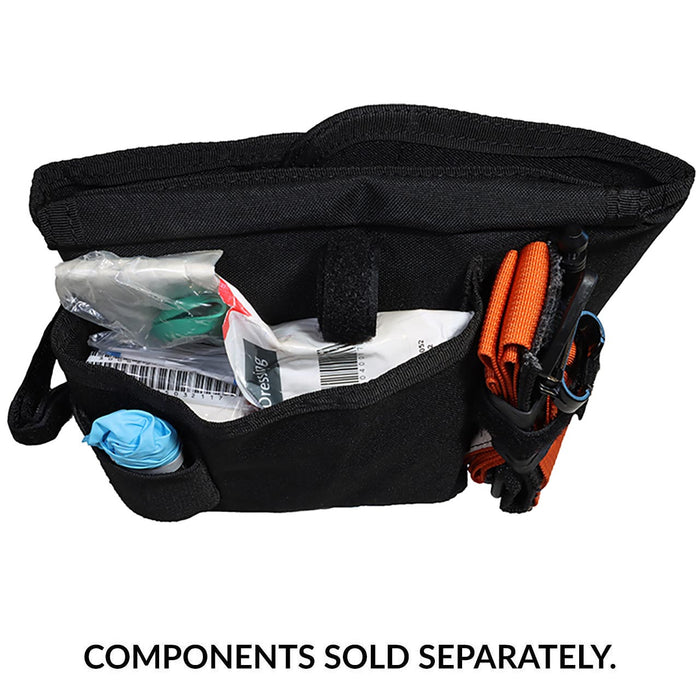 FLAT IFAK Pouch, inside example with components