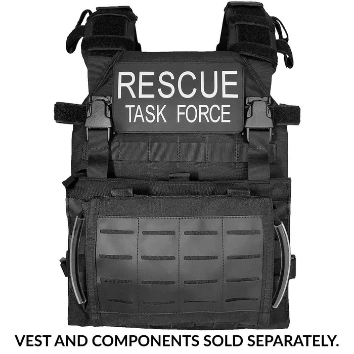 FLAT IFAK Pouch, inside example on RTF vest
